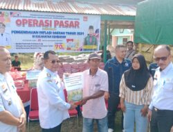 Pemkab Sanggau Gelar Operasi Pasar Murah, Tiga Jenis Sembako Cuma Ditebus Rp70 ribu