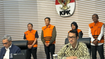 KPK Tahan 4 Eks Pejabat Kemenaker Tersangka Pemerasan RPTKA