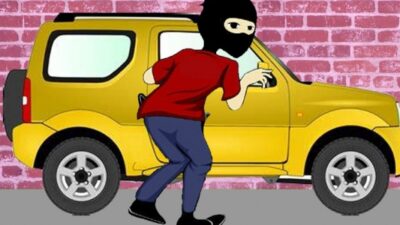 Aksi Bocah di Depok Curi Laptop dari Dalam Mobil Viral di Medsos