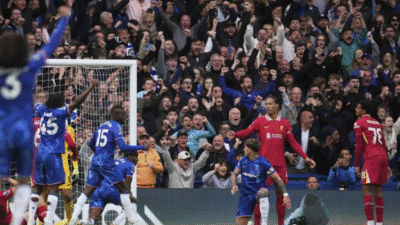 Chelsea Kalahkan Liverpool 3-1, Persaingan Lima Besar Liga Inggris Semakin Panas