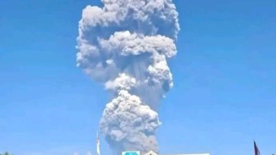 Abaikan Larangan Lima Pendaki Terluka Akibat Erupsi Gunung Dukono